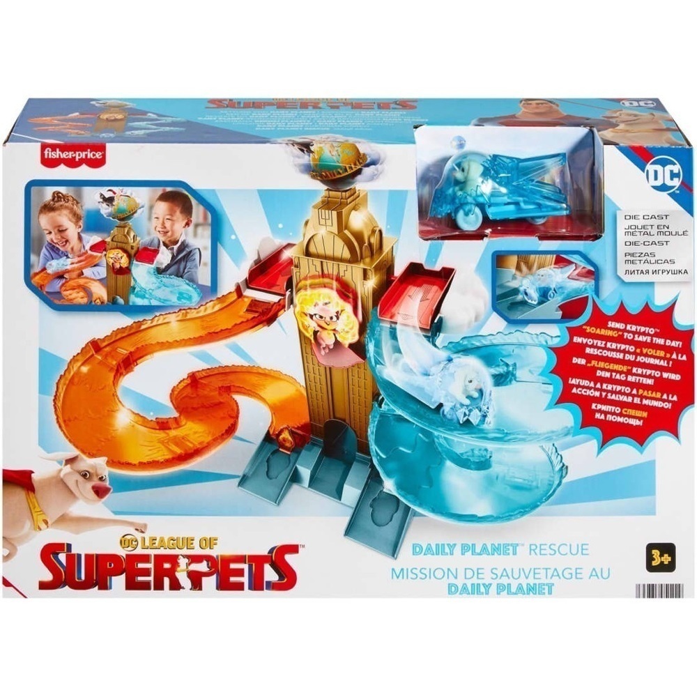 New Fisher-Price® DC League Of Super-Pets™ Daily Planet™ Rescue​​